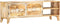 vidaXL - Tv-meubel - 120x30x40 - cm - massief - mangohout
