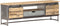 vidaXL - Tv-meubel - 120x30x40 - cm - massief - mangohout