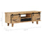 vidaXL - Tv-meubel - 120x30x40 - cm - massief - mangohout