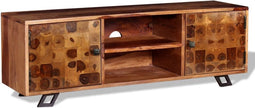 vidaXL - Tv-meubel - 120x30x40 - cm - massief - sheeshamhout