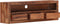 vidaXL - Tv-meubel - 120x30x40 - cm - massief - sheeshamhout