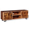 vidaXL - Tv-meubel - 120x30x40 - cm - massief - sheeshamhout