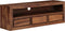 vidaXL - Tv-meubel - 120x30x40 - cm - massief - sheeshamhout