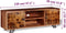 vidaXL - Tv-meubel - 120x30x40 - cm - massief - sheeshamhout