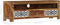 vidaXL - Tv-meubel - 120x30x40 - cm - massief - sheeshamhout