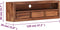vidaXL - Tv-meubel - 120x30x40 - cm - massief - sheeshamhout
