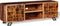 vidaXL - Tv-meubel - 120x30x40 - cm - massief - sheeshamhout