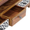 vidaXL - Tv-meubel - 120x30x40 - cm - massief - sheeshamhout