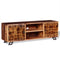 vidaXL - Tv-meubel - 120x30x40 - cm - massief - sheeshamhout
