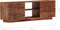 vidaXL - Tv-meubel - 120x30x40 - cm - massief - sheeshamhout