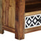 vidaXL - Tv-meubel - 120x30x40 - cm - massief - sheeshamhout