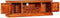 vidaXL - Tv-meubel - 120x30x40 - cm - massief - sheeshamhout