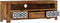 vidaXL - Tv-meubel - 120x30x40 - cm - massief - sheeshamhout