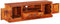 vidaXL - Tv-meubel - 120x30x40 - cm - massief - sheeshamhout