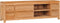 vidaXL - Tv-meubel - 120x30x40 - cm - massief - teakhout