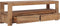 vidaXL - Tv-meubel - 120x30x40 - cm - massief - teakhout