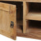 vidaXL - Tv-meubel - 120x30x40 - cm - massief - teakhout