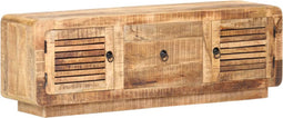 vidaXL - Tv-meubel - 120x30x40 - cm - ruw - mangohout