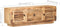 vidaXL - Tv-meubel - 120x30x40 - cm - ruw - mangohout