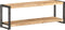 vidaXL - Tv-meubel - 120x30x40 - cm - ruw - mangohout