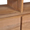 vidaXL - Tv-meubel - 120x30x40 - cm - teakhout - met - natuurlijke - afwerking