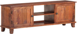 vidaXL - Tv-meubel - 120x30x41 - cm - massief - acaciahout - honingbruin