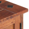 vidaXL - Tv-meubel - 120x30x41 - cm - massief - acaciahout - honingbruin