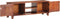 vidaXL - Tv-meubel - 120x30x41 - cm - massief - acaciahout - honingbruin