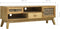 vidaXL - Tv-meubel - 120x30x42 - cm - bewerkt - hout - bruin