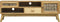 vidaXL - Tv-meubel - 120x30x42 - cm - bewerkt - hout - bruin