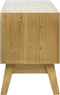 vidaXL - Tv-meubel - 120x30x42 - cm - bewerkt - hout - bruin