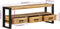 vidaXL - Tv-meubel - 120x30x45 - cm - massief - mangohout