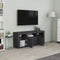 vidaXL - Tv-meubel - 120x30x50 - cm - bewerkt - hout - grijs