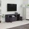 vidaXL - Tv-meubel - 120x30x50 - cm - bewerkt - hout - grijs