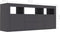 vidaXL - Tv-meubel - 120x30x50 - cm - bewerkt - hout - grijs