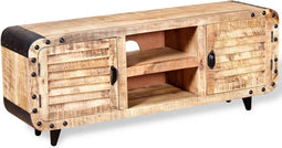 vidaXL - Tv-meubel - 120x30x50 - cm - massief - mangohout