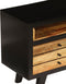 vidaXL - Tv-meubel - 120x30x50 - cm - massief - mangohout