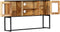 vidaXL - Tv-meubel - 120x30x75 - cm - massief - gerecycled - hout