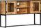 vidaXL - Tv-meubel - 120x30x75 - cm - massief - gerecycled - hout