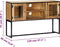 vidaXL - Tv-meubel - 120x30x75 - cm - massief - gerecycled - hout