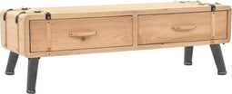 vidaXL - Tv-meubel - 120x33x35 - cm - massief - vurenhout
