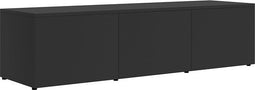 vidaXL - Tv-meubel - 120x34x30 - cm - bewerkt - hout - grijs