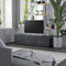 vidaXL - Tv-meubel - 120x34x30 - cm - bewerkt - hout - grijs