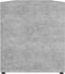 vidaXL - Tv-meubel - 120x34x37 - cm - bewerkt - hout - betongrijs
