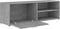 vidaXL - Tv-meubel - 120x34x37 - cm - bewerkt - hout - betongrijs