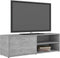 vidaXL - Tv-meubel - 120x34x37 - cm - bewerkt - hout - betongrijs