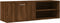 vidaXL - Tv-meubel - 120x34x37 - cm - bewerkt - hout - bruin - eikenkleur