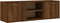 vidaXL - Tv-meubel - 120x34x37 - cm - bewerkt - hout - bruin - eikenkleur