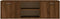 vidaXL - Tv-meubel - 120x34x37 - cm - bewerkt - hout - bruin - eikenkleur
