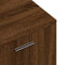vidaXL - Tv-meubel - 120x34x37 - cm - bewerkt - hout - bruin - eikenkleur